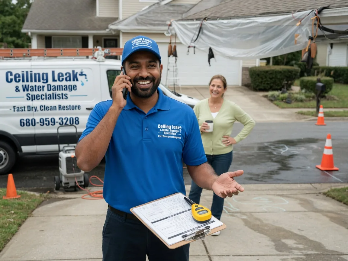 Ceiling Leak Cleanup Grand Island, NE FAQs